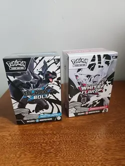 Pokemon TCG: Black Bolt & White Flare Factory Sealed Booster Bundle Set of 2 - Image 1