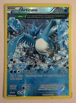 POKEMON TCG Articuno (17 Delta) 17/108 Roaring Skies Regular - Image 1
