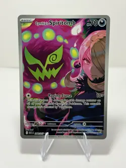 Pokemon TCG Cynthia's Spiritomb 244/217 Ascended Heroes IR NM - Image 1