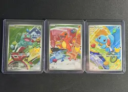 Pokemon TCG First Partner Illustration Collection Series 1 Kanto GEN 1 Set - Image 1