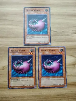 Yu-Gi-Oh! - Needle Worm 3X - Complete Playset - DB2-EN102 - Image 2