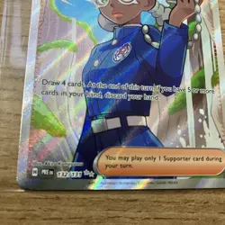 Amarys Full Art Trainer 132/131 Prismatic Evolutions S&V Pokemon Card MINT - Image 2