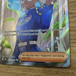 Amarys Full Art Trainer 132/131 Prismatic Evolutions S&V Pokemon Card MINT - Image 3
