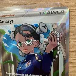 Amarys Full Art Trainer 132/131 Prismatic Evolutions S&V Pokemon Card MINT - Image 4