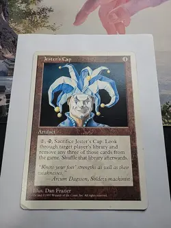 MTG - Jester's Cap - Oversized Magic Card Promos 1997 6x9 - Image 2
