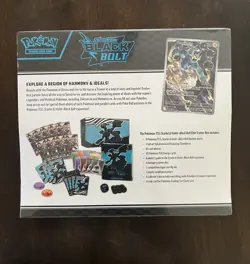 Pokemon TCG Scarlet & Violet Black Bolt ETB Elite Trainer Box NEW SEALED - Image 4