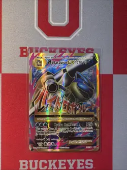 Pokemon TCG Mega M Blastoise EX Evolutions Full Art Ultra Rare 102/108 MP - Image 1