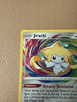 Pokemon TCG: Jirachi #119/185 SWSH Vivid Voltage Amazing Rare Holo - Image 2