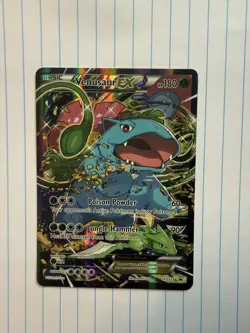 Venusaur EX XY123 XY Holo Full Art Black Star Promo Pokemon TCG - Image 1