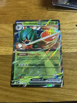 Decidueye ex 12/88 ME03: Perfect Order Pokemon TCG Double Rare NM - Image 1