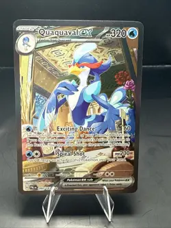 Pokemon Quaquaval EX 260/193 Sv02 Paldea Evolved Special Illustration - Image 1