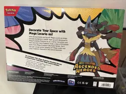 Pokemon Ascended Heroes Premium Poster Collection - Mega Lucario - Image 2
