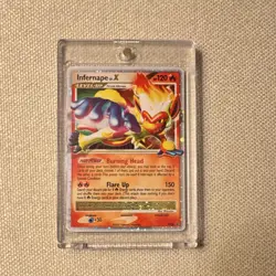 Pokemon Infernape LV.X Diamond & Pearl Promo Holo DP10 120 HP Pokemon TCG - Image 1