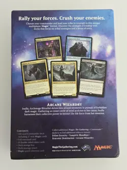 MTG Arcane Wizardry Commander Deck 100 - NEW SEALED - Minor tear - Image 2