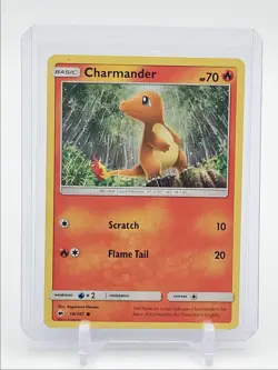 CHARMANDER 2017 POKEMON SUN & MOON BURNING SHADOWS COMMON 18/147 Q2167 - Image 1