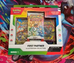 1x Pokemon TCG First Partner Illustration Collection Series 1 Sealed - Image 1