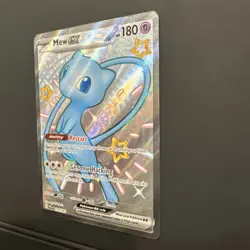 Pokemon Mew EX Full Art Shiny Ultra Rare Holo 216/091 SV: Paldean Fates 180HP - Image 4