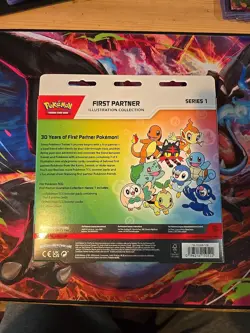 🔥🔥🔥 Pokemon TCG First Partner Illustration Collection Series 1 Factory Sealed - Image 2