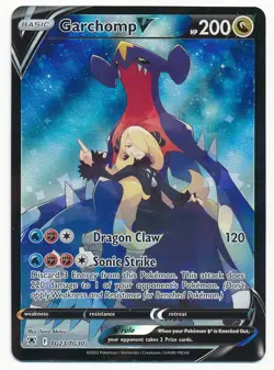 2022 POKEMON SWORD & SHIELD ASTRAL RADIANCE CHR GARCHOMP V #TG23 MINT - Image 1