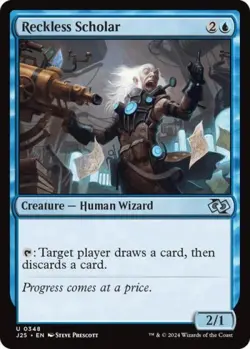 Reckless Scholar - Near Mint MTG Foundations Jumpstart - Image 1