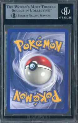 1999 Pokemon Base Unlimited 1st Edition Only #8 Machamp Holo Rare BGS 9 MINT - Image 2