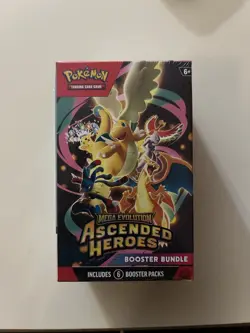 Pokemon TCG Mega Evolution—Ascended Heroes Booster Bundle Box (6 Packs) - Image 1