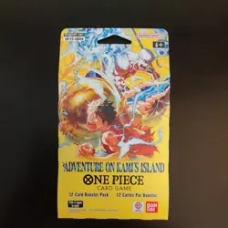 Lot of 12 One Piece TCG Adventure on Kami's Island Booster Packs English - Image 2