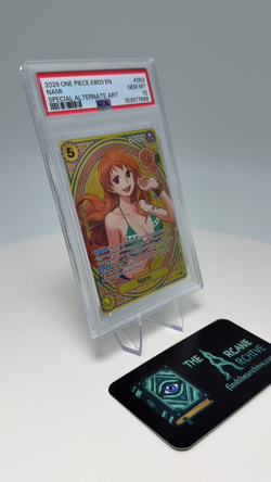 2026 One Piece Nami Special Alternate Art #053 EB03 English Gem Mint PSA 10 - Image 2