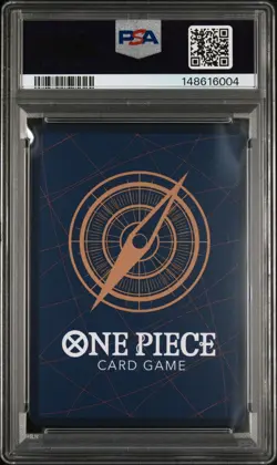 2025 One Piece OP13 En Monkey D Luffy Wanted Alternate Art #118 PSA 10 Gem - Image 2