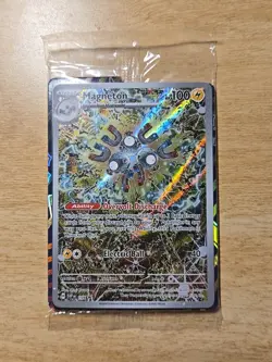 Pokemon TCG Magneton SVP159 Scarlet & Violet Promo Card Sealed - Image 1