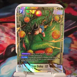 Bandai Dragon Ball Super Card Game Son Goku GT SCR B07-122 Foil Triple Strike - Image 4
