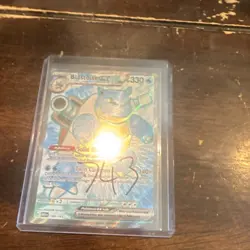 Blastoise GX 184/165 GX Holo Pokemon TCG English Card - Image 1