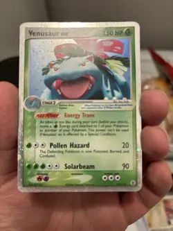 Pokemon TCG Venusaur EX Holo Rare Card 112/112 2004 EX FireRed LeafGreen - HP - Image 1