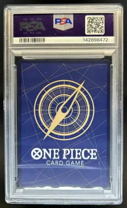 2025 One Piece Bandai Card Games Fest Monkey D Luffy #OP07-073 PSA 10 - Image 2