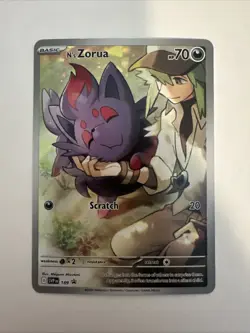 N's Zorua 189 Sv: Scarlet & Violet Promo Cards Holo - Image 1