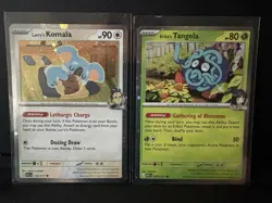 Larry’s Komala And Erika’s Tangela Ascended Heroes Promo Cards - Image 1