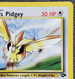 1st Edition Koga's Pidgey - Gym Challenge - #80/132 - Vintage Pokemon Card 2000 - Image 3