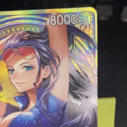 Bandai One Piece TCG JAPANESE Nico Robin EB03-055 SP Foil 8000 Power 7 Cost Card - Image 3