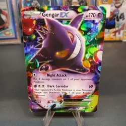 Gengar EX 34/119 Ultra Rare Holo XY Phantom Forces Pokemon Card LP/NM - Image 1
