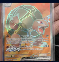 Pokemon Golem ex Ultra Rare Holo 189/165 Scarlet & Violet 151 English Card - Image 1