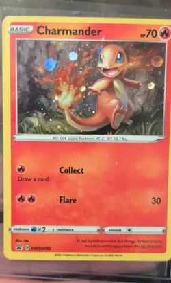 Charmander SWSH092 SWSH: Sword & Shield Promo Cards Holo - Image 1