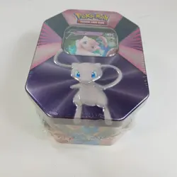 Pokemon V Forces Tin Mew V Promo Card & Booster Packs (Factory Sealed) Deck 2021 - Image 1