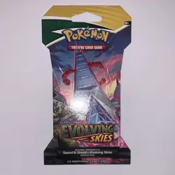 Pokemon Sword & Shield—Evolving Skies Booster Pack 10 Cards English 2021 - Image 1