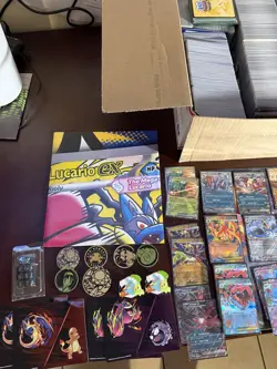 Pokemon TCG 5,550+ Card Bulk Includes Full Art EXs, Holos, Reverses & accessory - Image 2