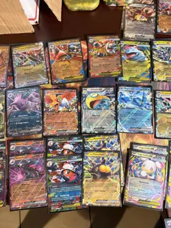 Pokemon TCG 5,550+ Card Bulk Includes Full Art EXs, Holos, Reverses & accessory - Image 4