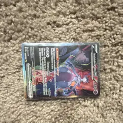 Pokemon Team Rocket's Mewtwo EX Full Art Holo 280 HP Card 231/182 English Basic - Image 3