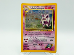 2000 Pokemon Gym Heroes Sabrina's Gengar #14/132 Holo Rare WOTC Card HP - Image 1