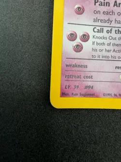 2000 Pokemon Gym Heroes Sabrina's Gengar #14/132 Holo Rare WOTC Card HP - Image 5