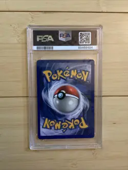 1999 Pokemon Alakazam Shadowless Holo Card 1/102 PSA 4 - Image 2