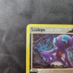 Pokemon Sableye Holon Phantoms Card 31/110 Holo Stamped | Damaged - Image 2